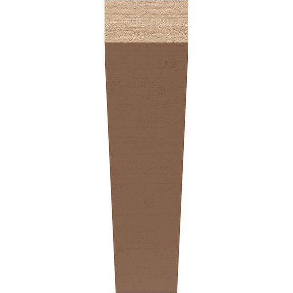 6in. W X 24in. D X 24in. H Series 1 Thin Concord Rough Cedar Woodgrain TimberThane Corbel, Prmd Tan